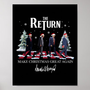 Póster Que los Navidades vuelvan a ser divertidos Santa T