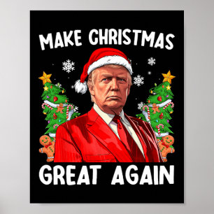 Póster Que los Navidades vuelvan a ser divertidos Santa T