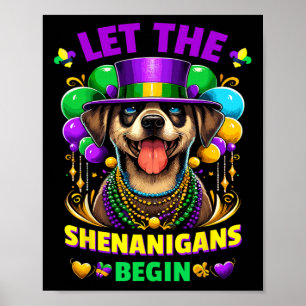 Póster Que los Shenanigans comiencen a los niños del Mard