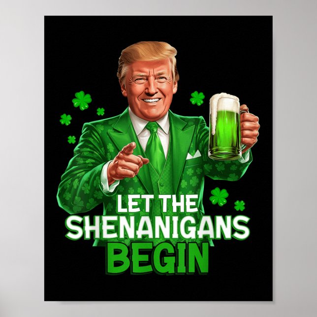 Póster Que Los Shenanigans Empiecen La Divertida Calle Tr (Frente)