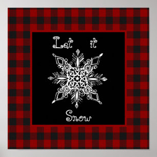 Póster Que nieve