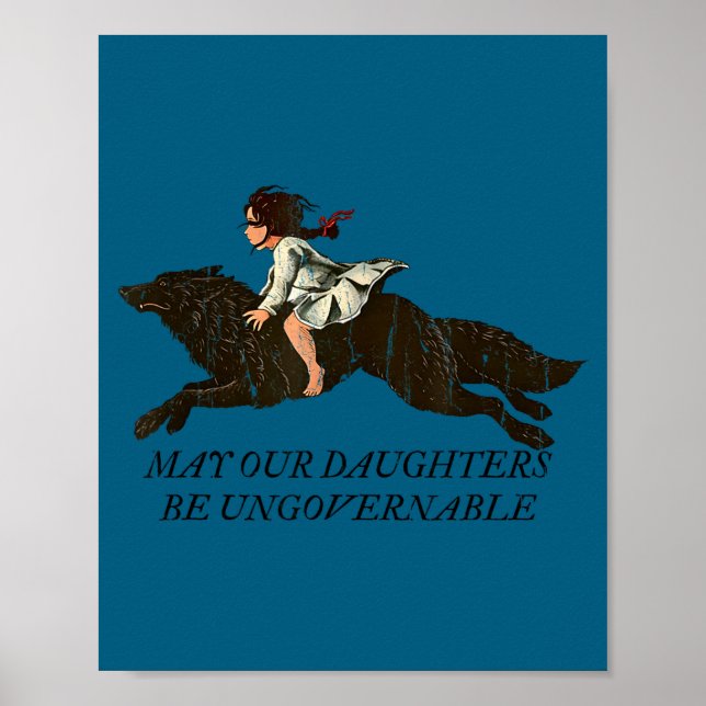 Póster Que nuestras hijas sean ingobernables  (Frente)