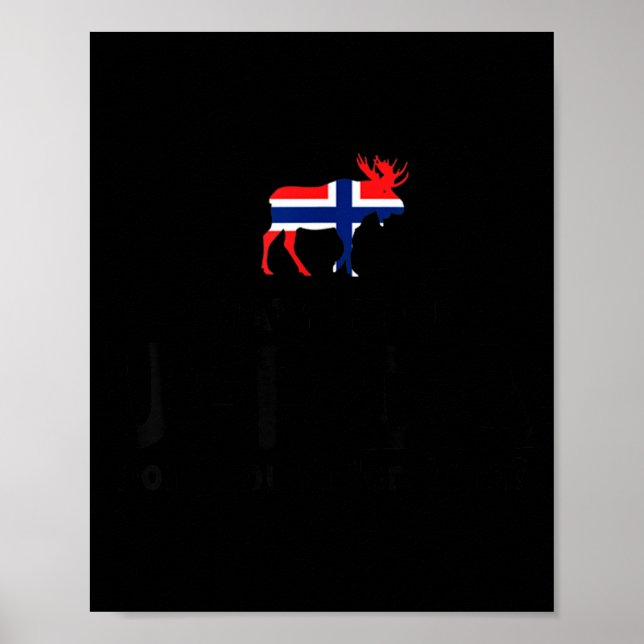 Póster ¿Qué parte de Uff Da no entiendes? (Frente)