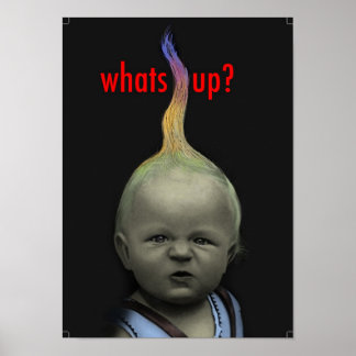 Póster ¿Qué pasa?
