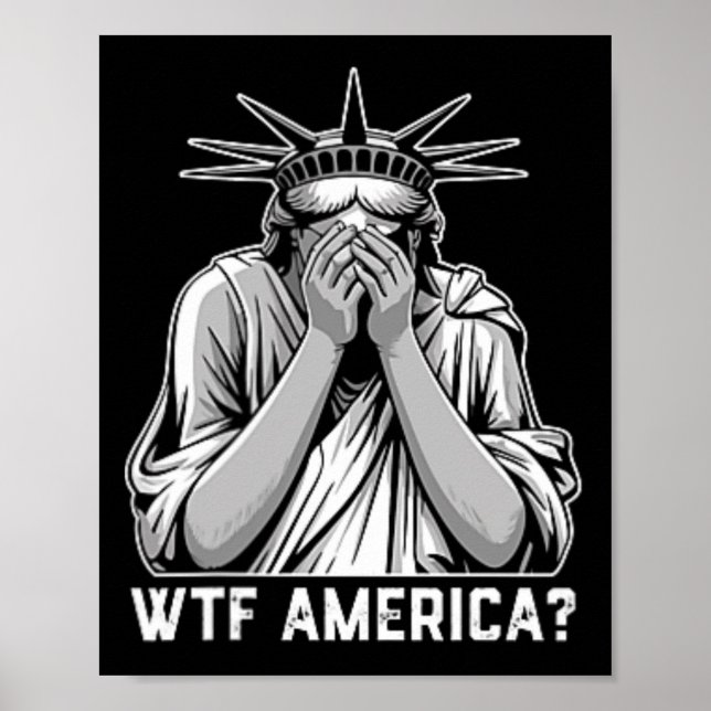 Póster Qué pasa América Trump  (Frente)
