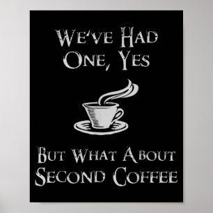 Póster ¿Qué pasa con el 2do café _ Alta fantasía divertid