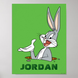 Póster ¿QUÉ PASA, DOC?™ BUGS BUNNY™ Conejo Agujero