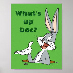 Póster ¿QUÉ PASA DOC?™ BUGS BUNNY™ Rabbit Hole
