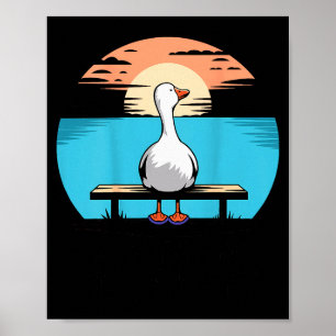 Póster ¿Qué pasa si no soy lo suficientemente tonto, gans
