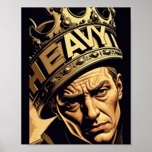 Póster Qué Pesada Es La Corona (Diseño 2)