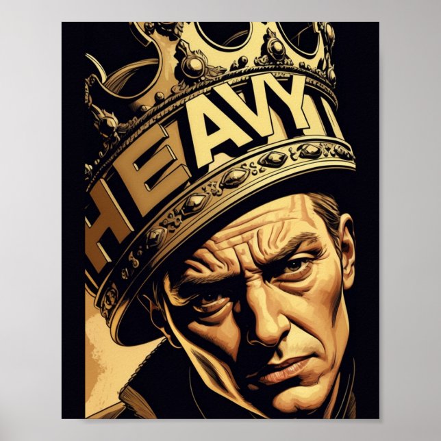 Póster Qué Pesada Es La Corona (Diseño 2) (Frente)