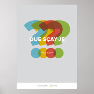 Póster Que Scay-Je