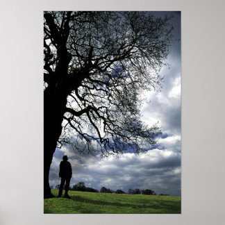 Póster Que Se Fue Con El Árbol Del Viento