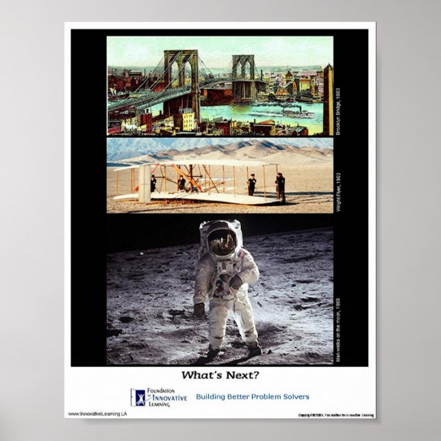 Póster ¿Qué sigue? (Frente)