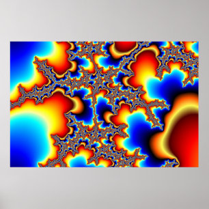 Póster Qué siguiente - fractal