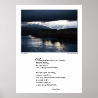 Póster Que su corazón esté abierto...Poster