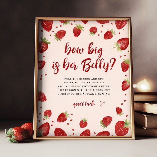 Póster ¿Qué tan grande es su Belly? Berry Sweet Baby Show (Subido por el creador)