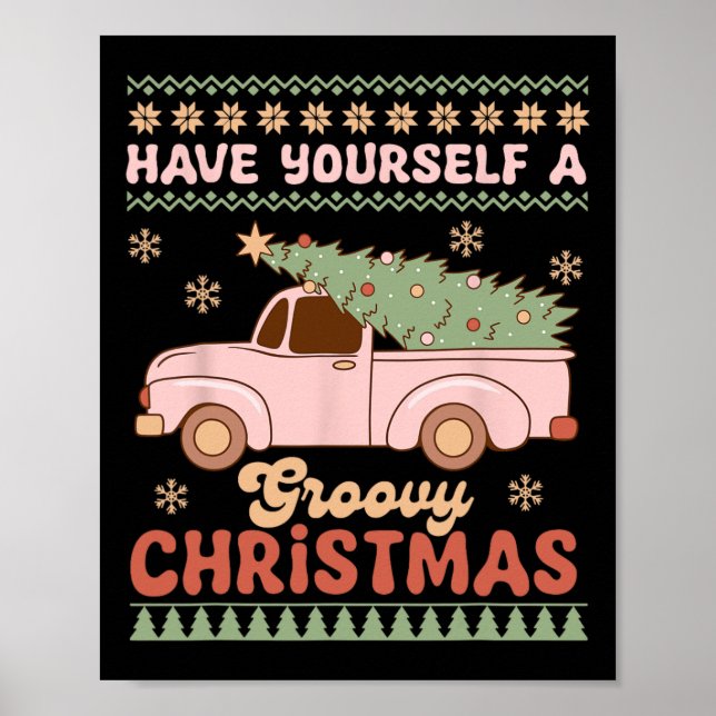 Póster Que te den unas buenas Navidades de Navidad (Frente)