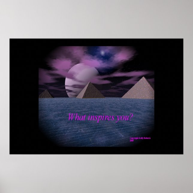 Póster ¿Qué te inspira? (Frente)