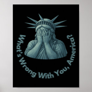 Póster ¿Qué te pasa? ¿Qué tienes contra Trump?