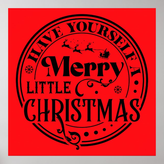 Póster Que te tengas unos buenos Navidades (Frente)