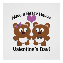 Póster ¡Que tengas miedo, feliz día de San Valentín!