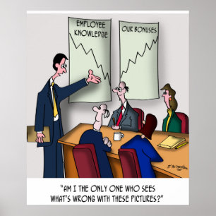 Póster ¿Qué tiene de malo el bono del jefe?