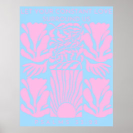 Póster Que tu amor constante nos rodee