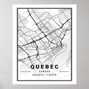 Póster Quebec
