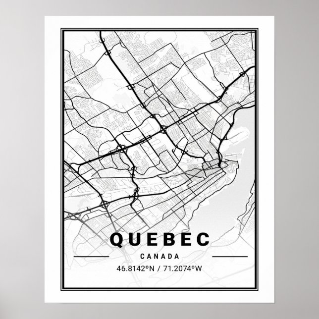 Póster Quebec (Frente)