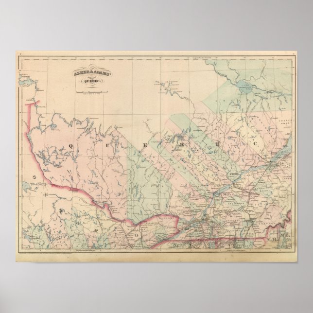 Póster Quebec (Frente)