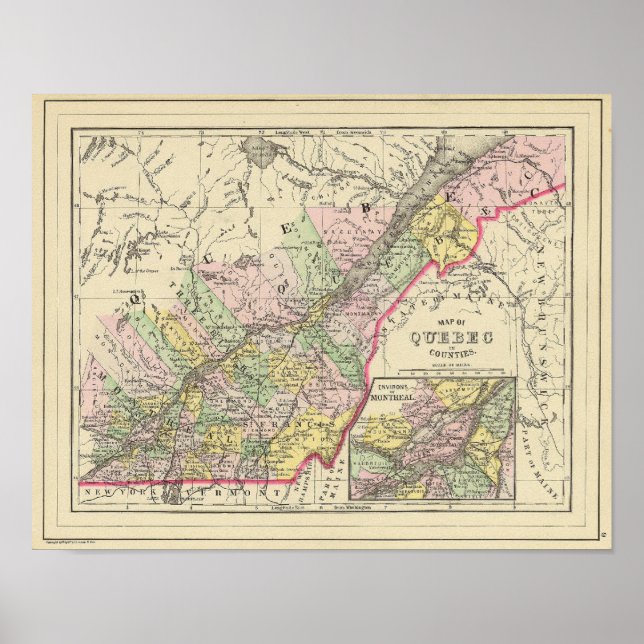 Póster Quebec (Frente)