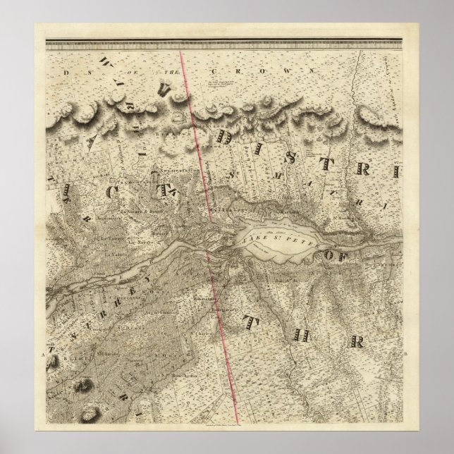 Póster Quebec, Canada 4 (Frente)