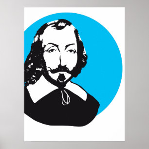 Póster Quebec Samuel de Champlain 1608 Nouvelle-Francia