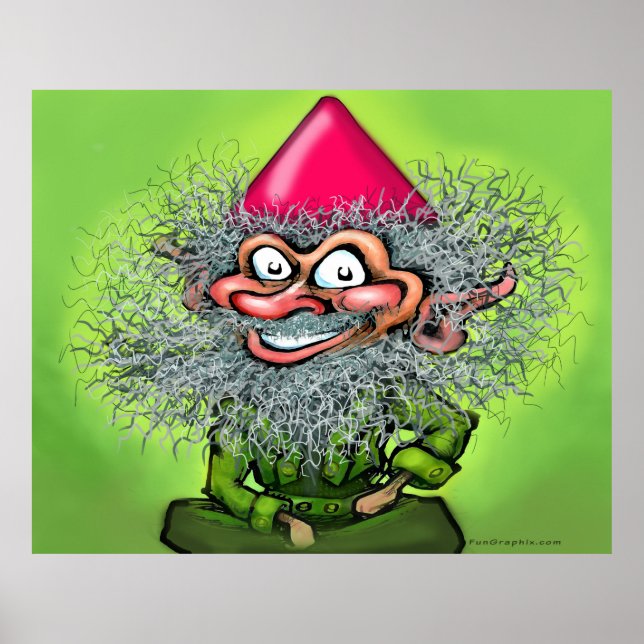 Póster Quédate en casa en Gnome (Frente)