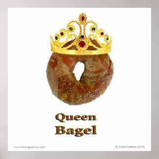 Póster Queen Bagel