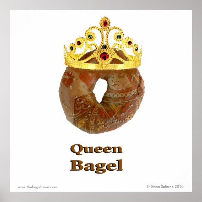 Póster Queen Bagel (Frente)
