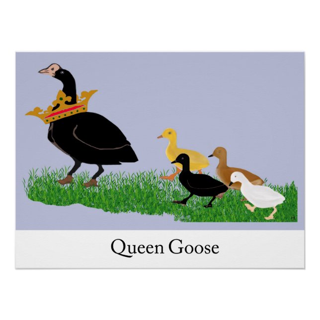 Póster Queen Goose (Anverso)