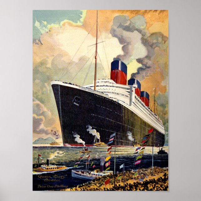 Póster Queen Mary (Frente)