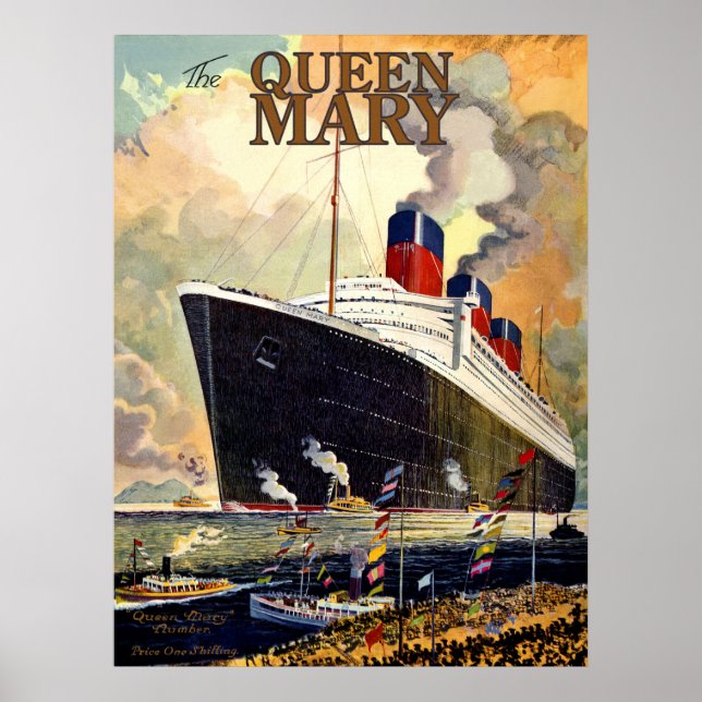 Póster Queen Mary (Frente)