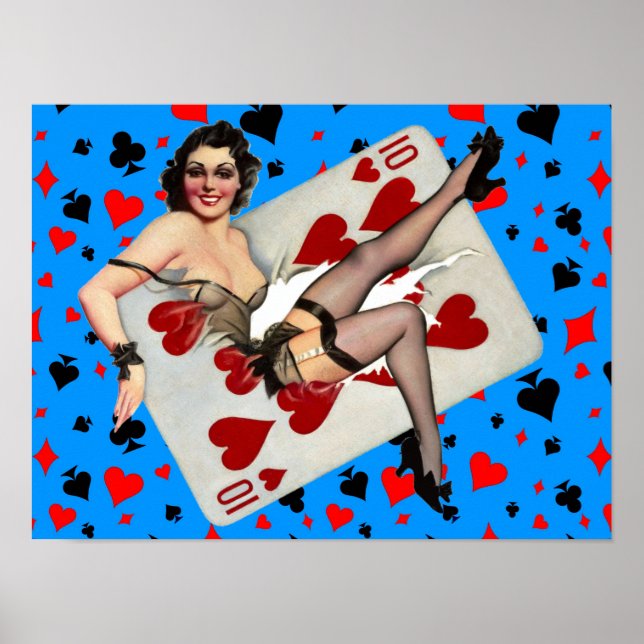 Póster Queen of Broken Hearts (Frente)