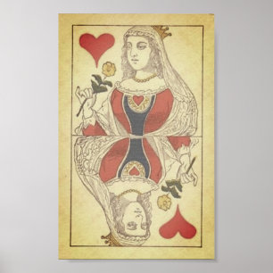 Póster Queen of Hearts