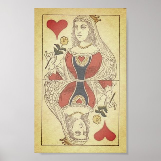 Póster Queen of Hearts (Frente)