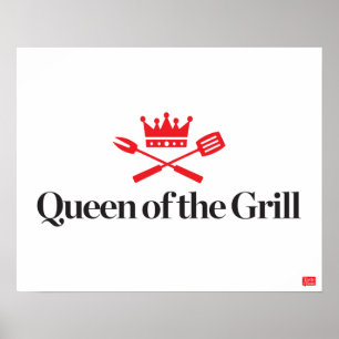 Póster Queen of the Grill