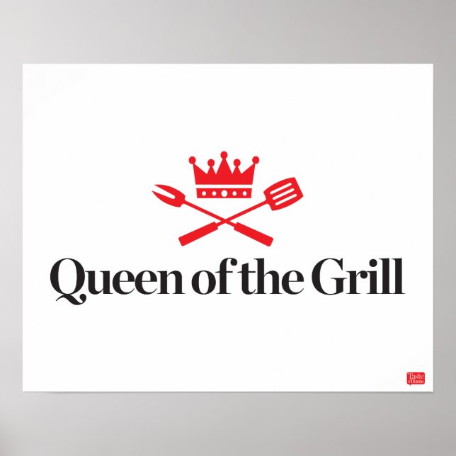 Póster Queen of the Grill (Frente)