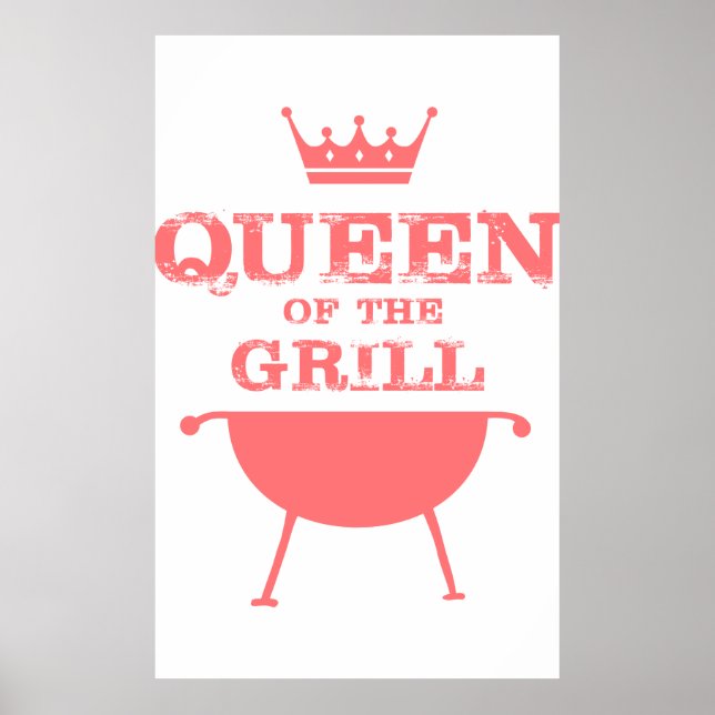 Póster Queen Of The Grill, Pink (Frente)