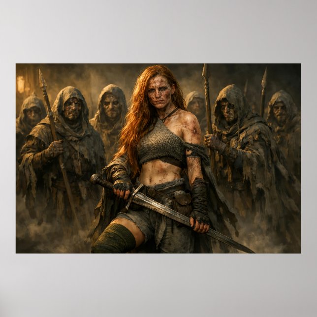 Póster Queen of the Lepers (Frente)