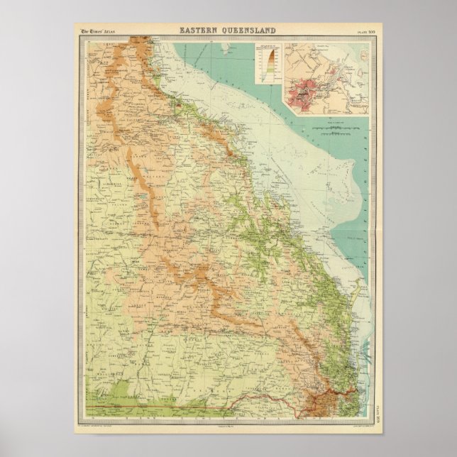 Póster Queensland Oriental (Frente)