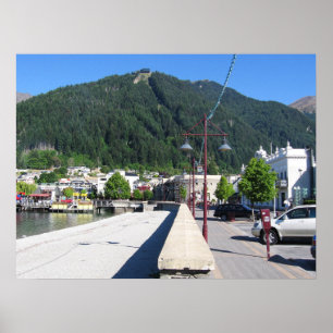 Póster Queenstown, Otago, Nueva Zelandia