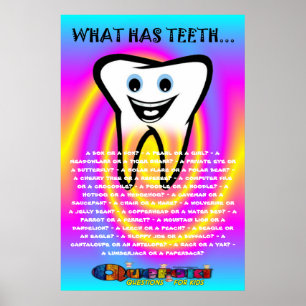 Póster Quefoki Teeth Value Poster Paper (Matte)